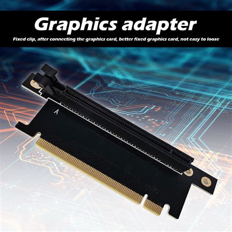 pci express x16 adapter|PCIE X16 PCI Express Riser Extender Card Adapter .